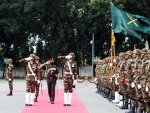 Indian Army chief Manoj Pande receives Guard of Honour in Bangladesh