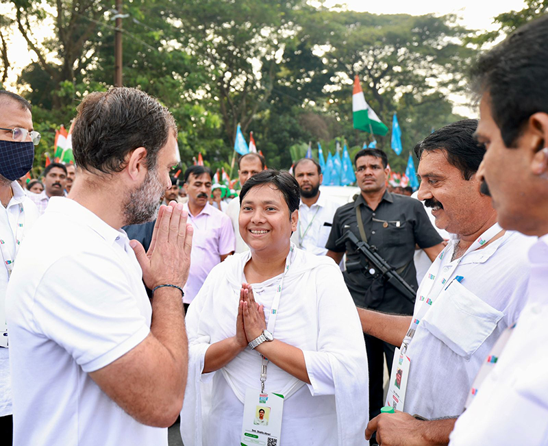 Rahul Gandhi in Kerala's Alappuzha for Congress' Bharat Jodo Yatra today