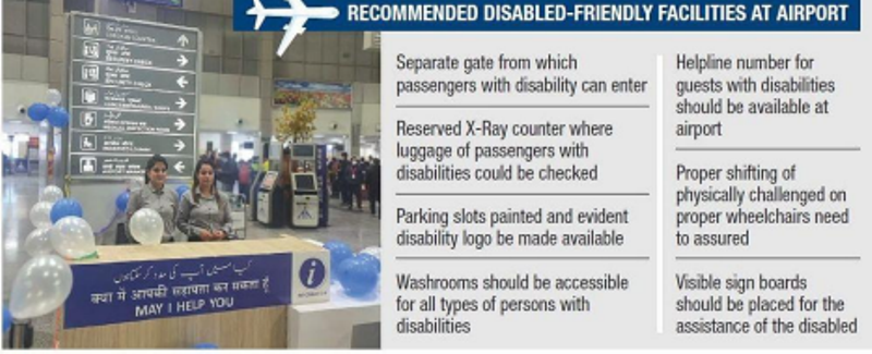 AAI takes first step to make Srinagar's airport disabled friendly