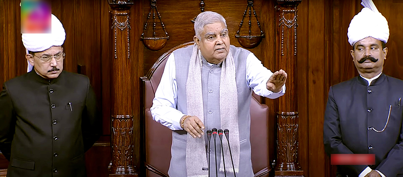 'We aren't children..135-cr people laughing at us': VicePresident admonishes Rajya Sabha