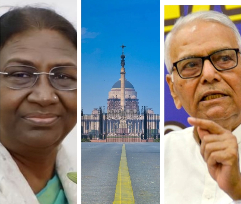 Droupadi Murmu vs Yashwant Sinha: Legislators to vote to elect India's 15th President today