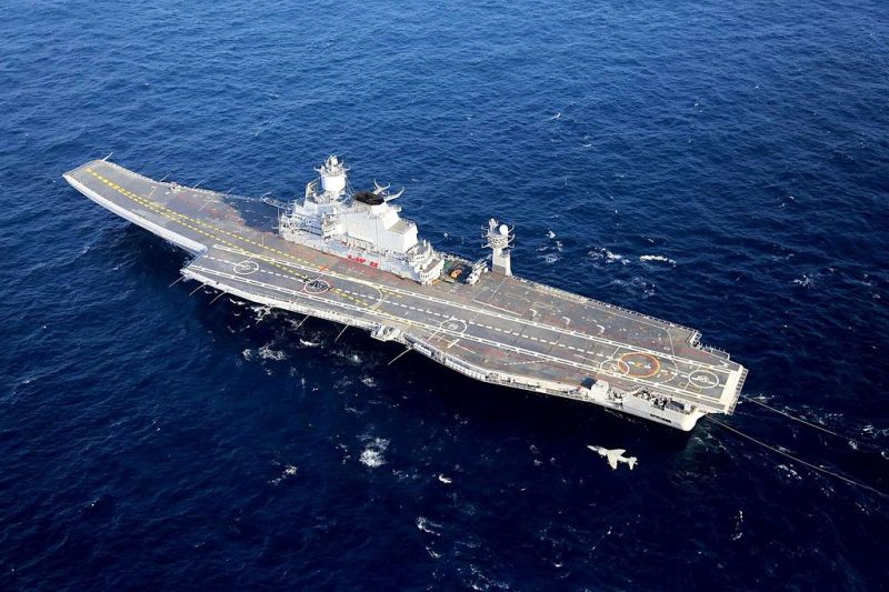 Fire onboard aircraft carrier INS Vikramaditya, no casualties reported