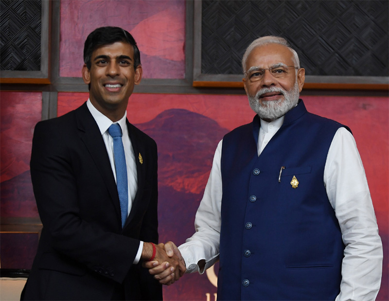 G20 Summit: Narendra Modi discusses trade, mobility, defence, security with British PM Rishi Sunak