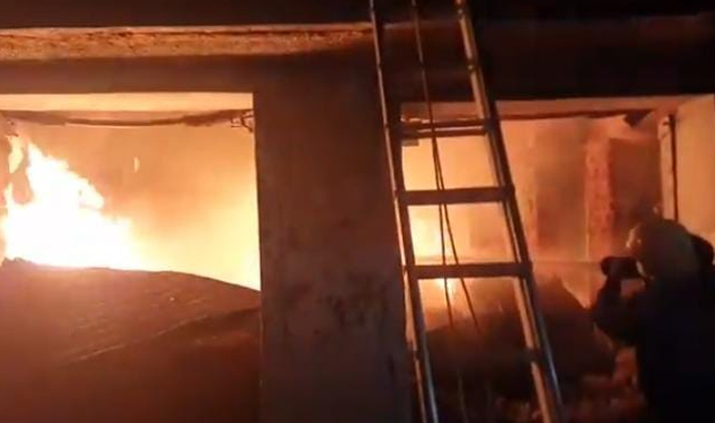 Secunderabad: Fire breaks out at timber godown, 11 migrant workers die
