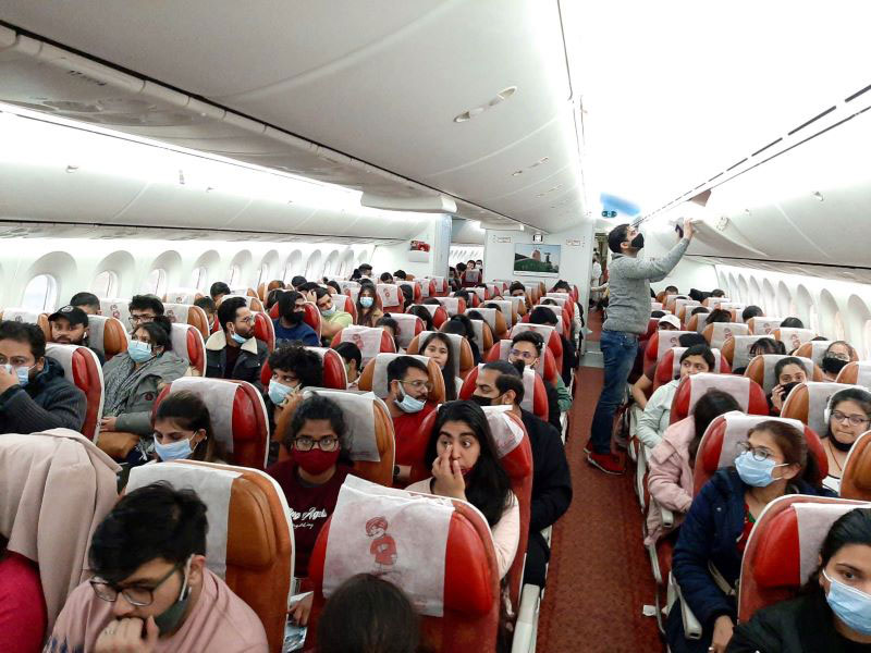 Operation Ganga: Over 1300 Indians brought back today by special civilian flights from Ukraine’s neighbouring countries