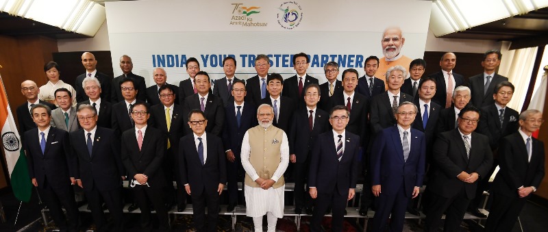 Prime Minister Narendra Modi chairs Business Roundtable in Tokyo