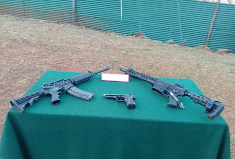 Assam Rifles recover a huge cache of weapons in Manipur