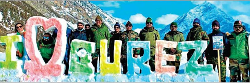 Army conducts winter festival in Gurez, Kashmir