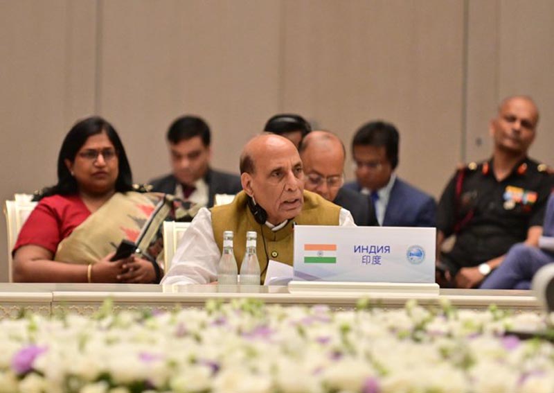 Eliminate terrorism in all its forms: Defence Minister Rajnath Singh at SCO Meet
