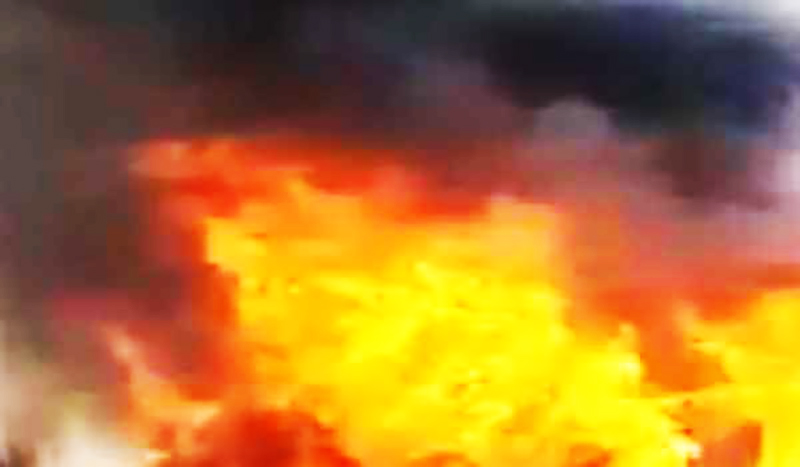 Telangana: Six of family burnt alive after tiled house catches fire
