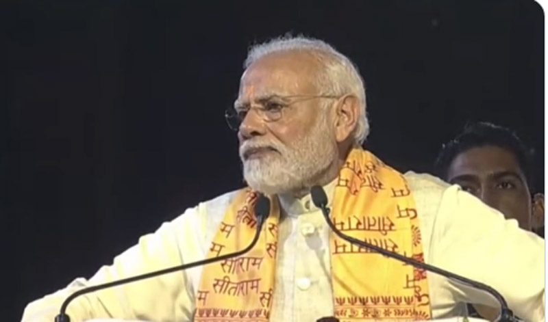 Today Ayodhya is a reflection of golden chapter of India’s cultural rejuvenation, says Narendra Modi as he commences Deepotsav celebrations