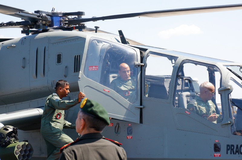 Aatmanirbharatha in Defence: Rajnath Singh presides over formal induction of Light Combat Helicopter