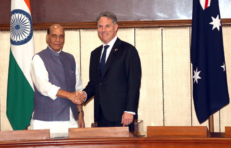 Rajnath Singh, Australian Deputy Prime Minister Richard Marles meet, review existing defence cooperation activities