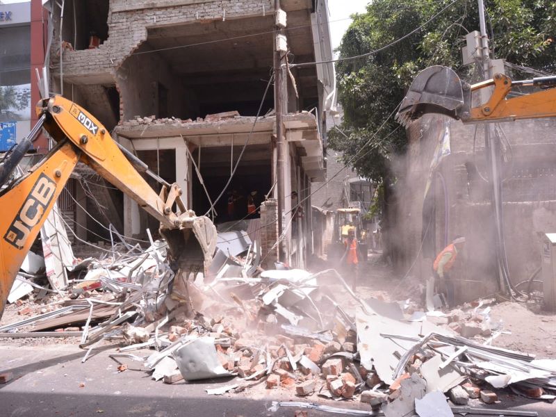 Prophet remark row: After violence, UP admin rolls down bulldozers for 2nd day