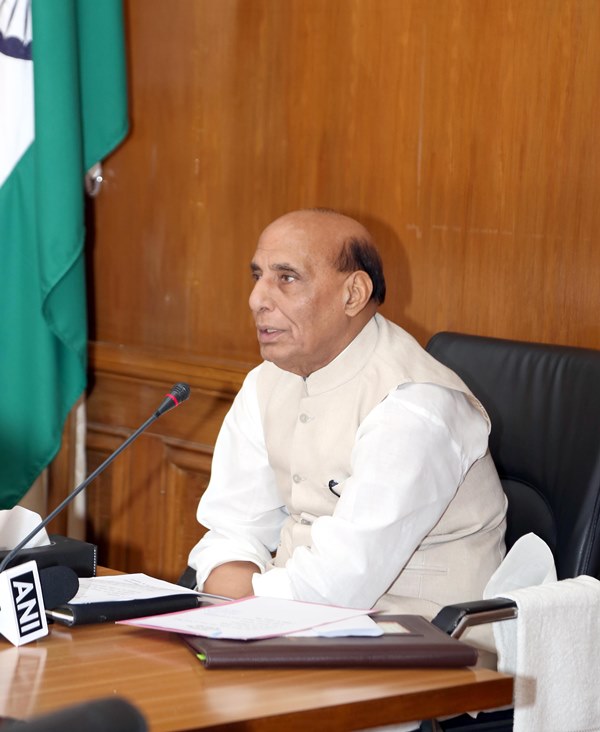 Agnipath protests: Defence Minister Rajnath Singh meets Army, Navy, Air Force chiefs second time