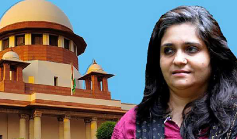 Supreme Court grants interim bail to social activist Teesta Setalvad