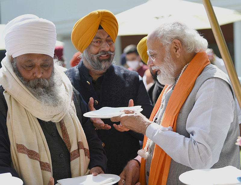 'India was not born in 1947': PM Modi tells Sikh leaders