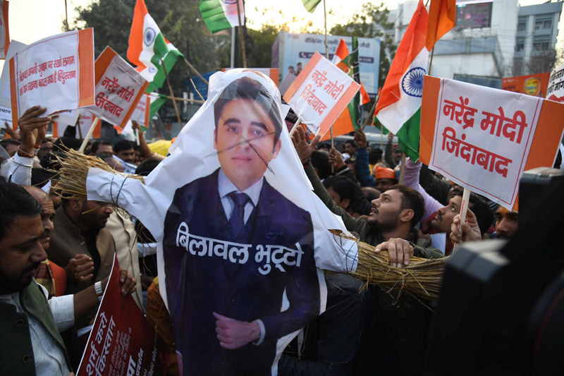 Comment against Narendra Modi: BJP workers protest against Pakistan foreign minister Bilawal Bhutto