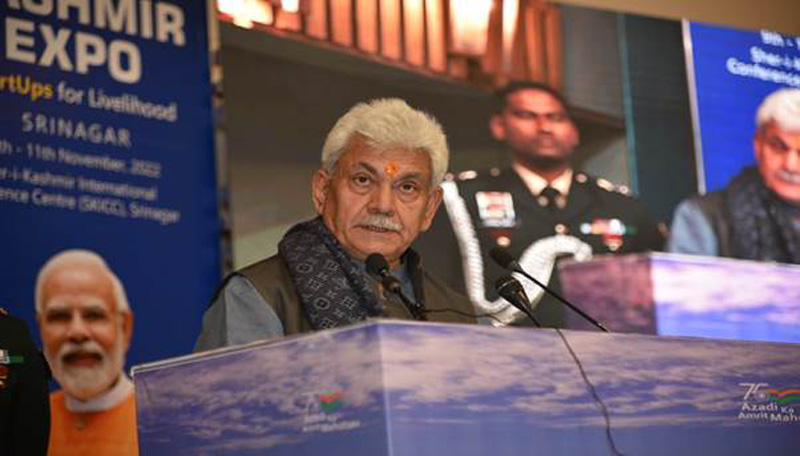 UT has potential of becoming among the topmost because of its young talents: Jammu and Kashmir LG Manoj Sinha