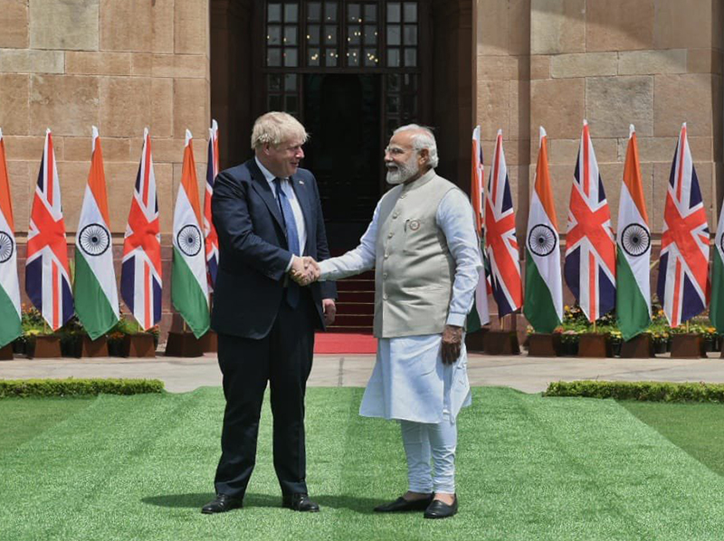Modi, Johnson announce India-UK Free Trade Agreement to be concluded by 2022 end