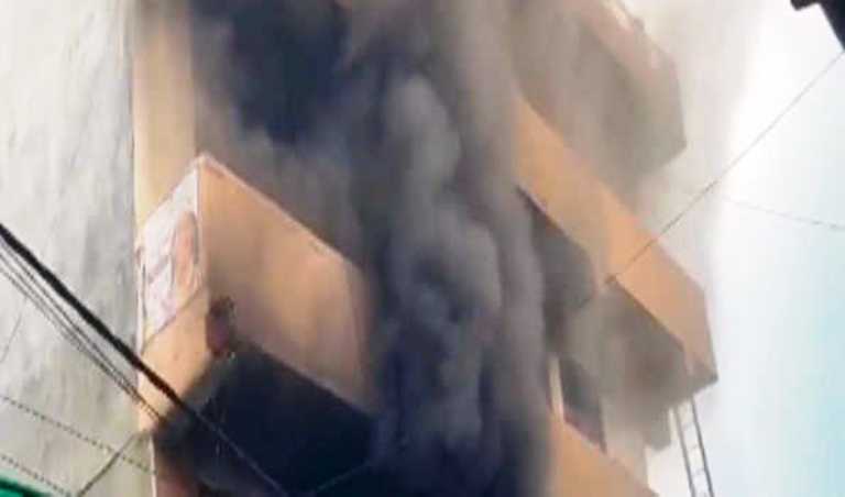 Fire breaks out in East Delhi residential building, no casualty reported