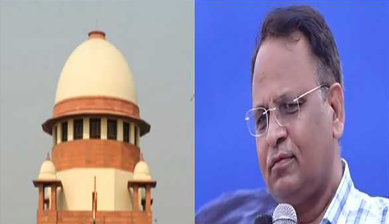 SC to hear AAP leader Satyendra Jain's plea tomorrow