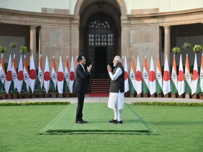 Japan complete 70 years of diplomatic ties with India: Fumio Kishida tweets in Hindi, hopes two nations will move ahead in future