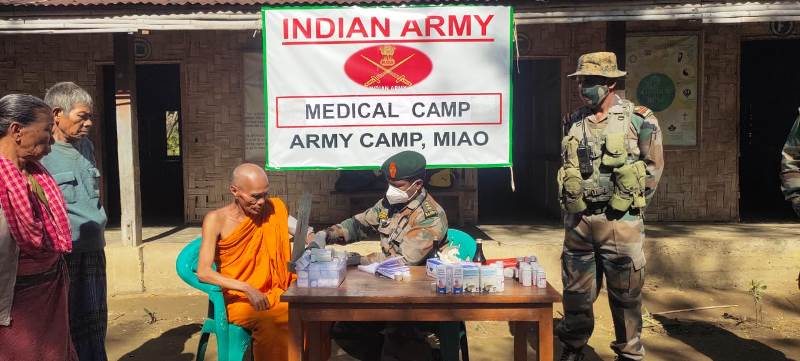 Indian Army organise medical camp in Arunachal Pradesh, football match in Assam