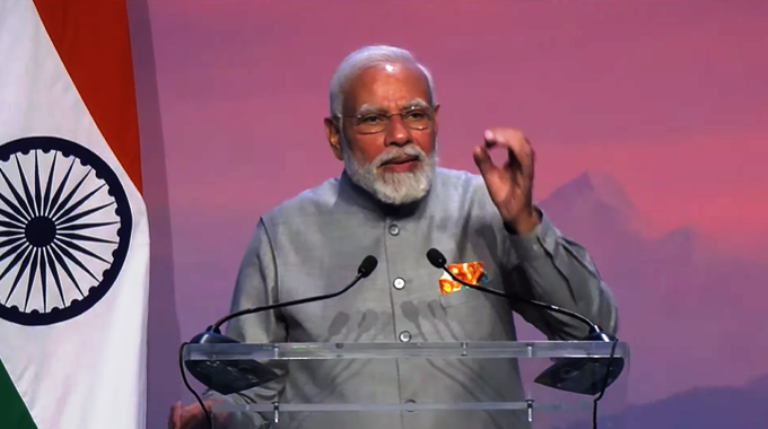 PM Modi addresses Indian community in Denmark, pitches for investment