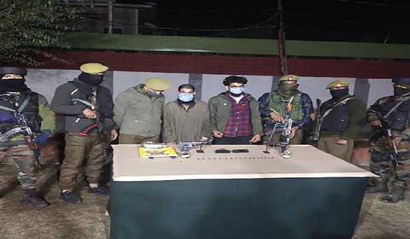 Kashmir: Two 'hybrid' militant arrested in Sopore