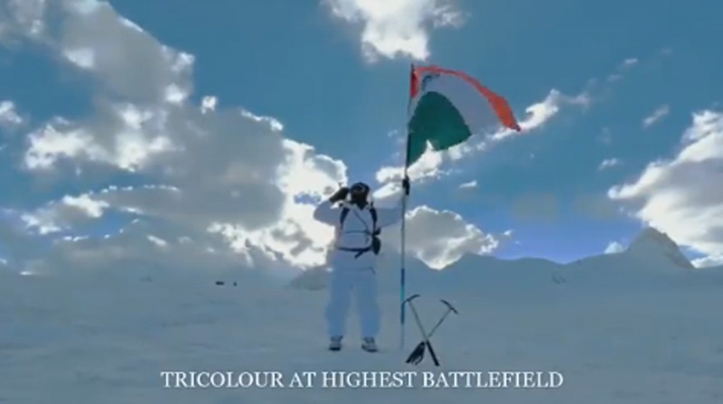 Indian Army troops celebrate I-day at world's highest battlefield, watch the video now