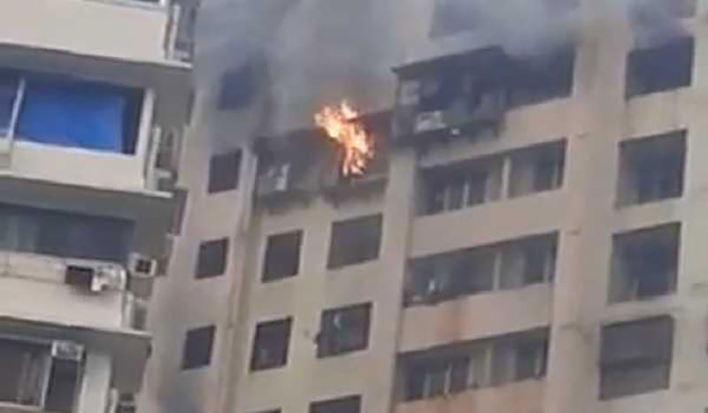 Mumbai high-rise fire kills 6, injures 15
