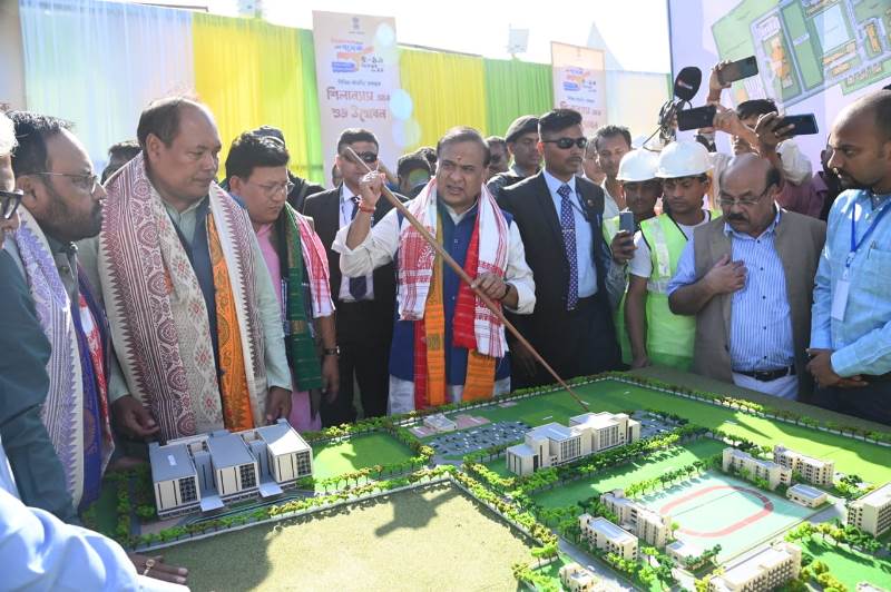 Assam CM Himanta Biswa Sarma inaugurates multiple projects at Tamulpur