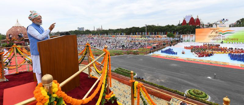 PM Modi pushes for renewables, natural farming in I-Day speech