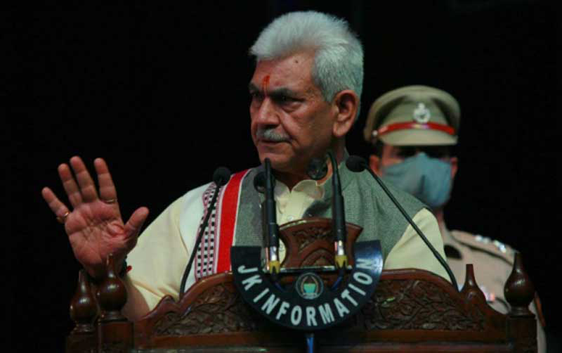 LG Manoj Sinha hails civil aviation ministry for promoting chopper services in J&K
