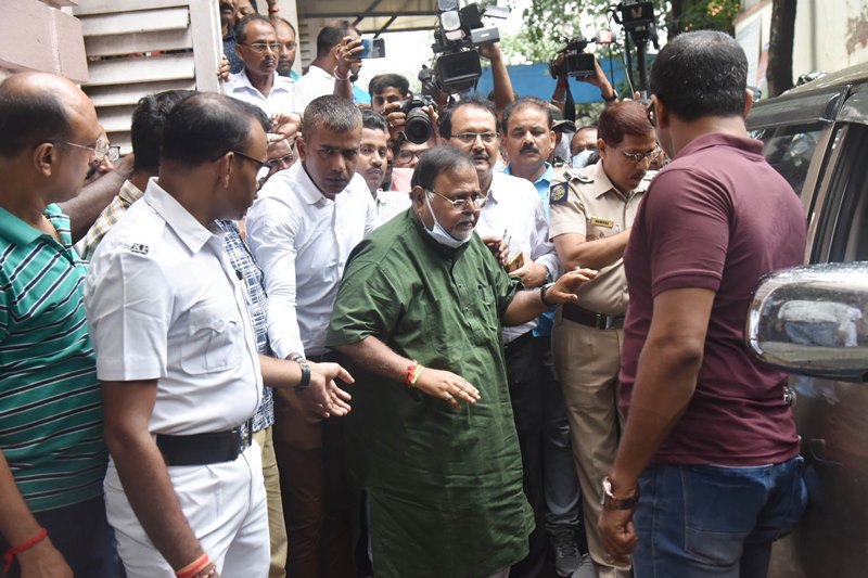 TMC on Partha Chatterjee’s arrest: Will take action if found guilty in SSC scam case