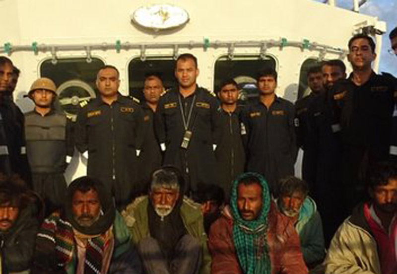 ICG ship apprehends Pakistani fishing boat