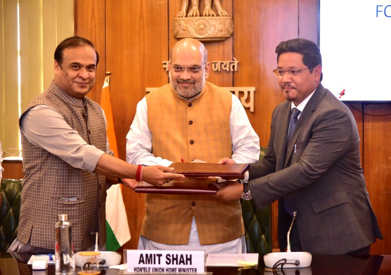 Assam, Meghalaya sign 'historic' pact in presence of Amit Shah to resolve long-standing dispute