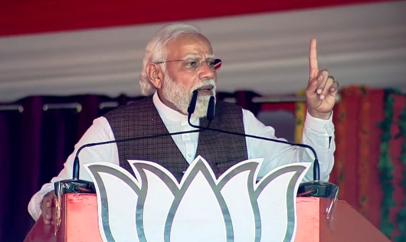 Dynastic politicians think only about their families: PM Modi in Uttar Pradesh