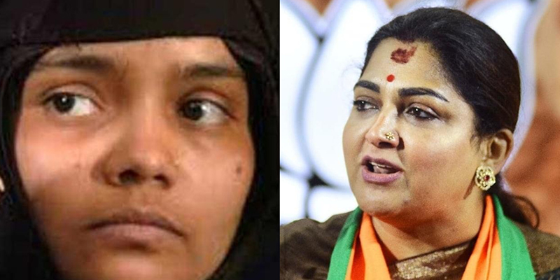 Remission of Bilkis Bano rapists insult to womanhood and humankind: Khushbu Sundar first woman BJP leader to speak out