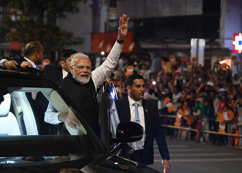 Modi's BJP eyes landslide win in Gujarat, close contest in Himachal Pradesh