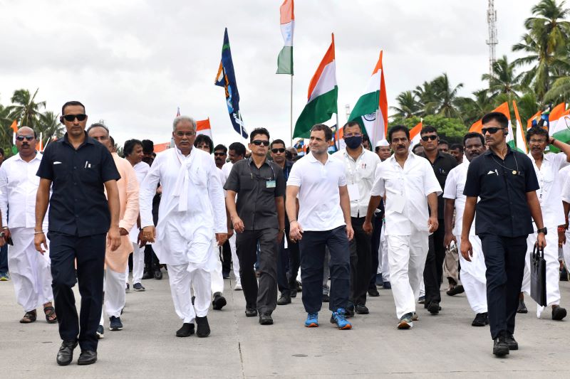Rahul Gandhi-led Congress' Bharat Jodo Yatra begins