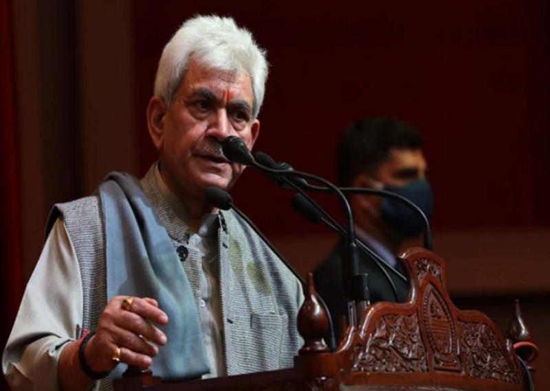 Jammu and Kashmir LG Manoj Sinha calls on youth to eliminate terror from UT