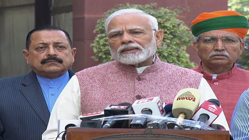 PM Modi urges political parties to ensure productive winter session of Parliament