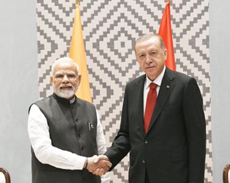 SCO Summit: Narendra Modi meets Turkish President Recep Tayyip Erdogan, discuss issues related to bilateral relations
