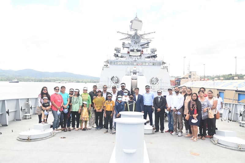 INS Satpura strengthens Friendship and Cooperation with Fiji