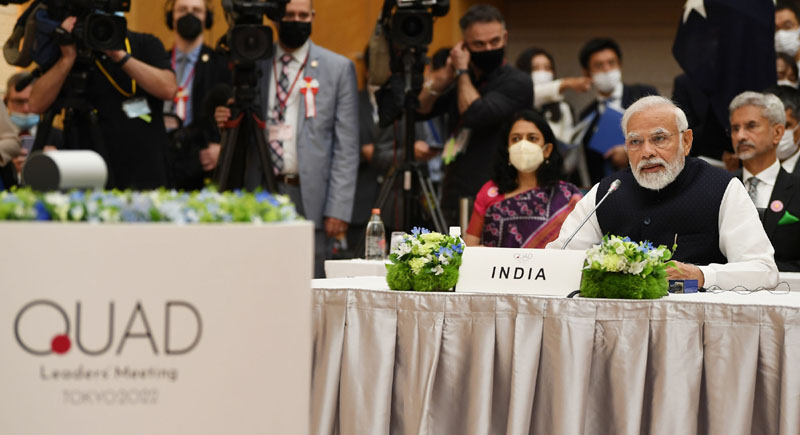 Quad is pursuing a constructive agenda for Indo-Pacific: PM Narendra Modi