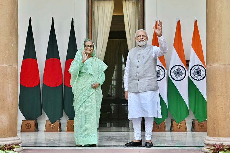 India, Bangladesh begin bilateral talks