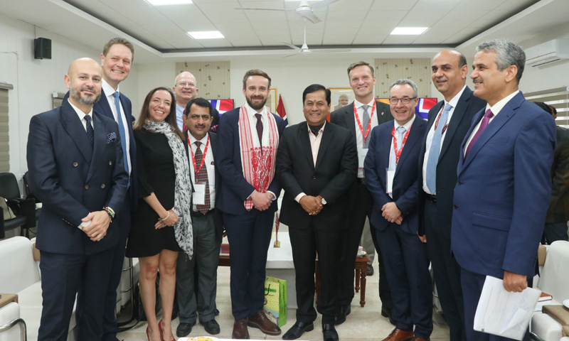 Sarbananda Sonowal meets Norway Minister Jan Christian Vestre, discusses Green Ports and blue economy