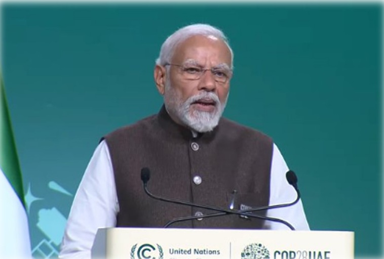 India contributes less than 4 percent to global carbon emission, says Narendra Modi at Cop 28 Summit in Dubai